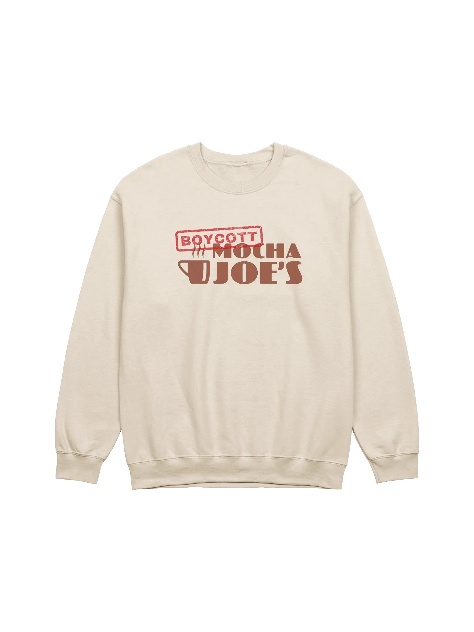 Boycott Mocha Joe's Sweatshirt product image (1)