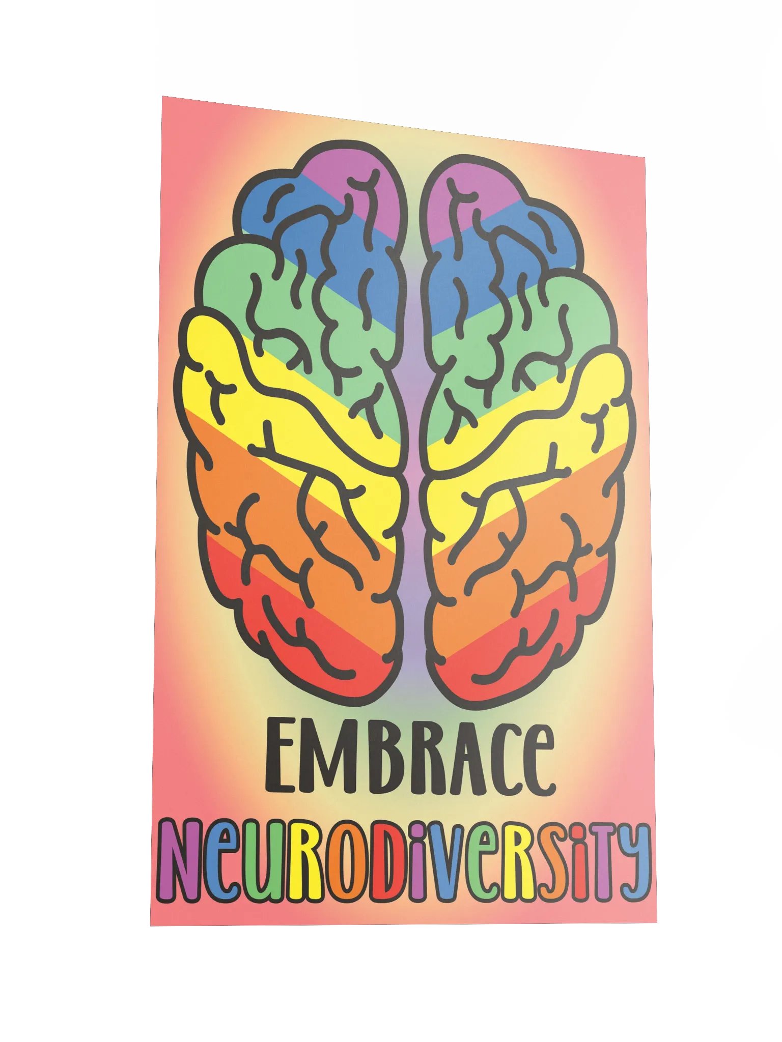 Embrace Neurodiversirty Poster product image (2)