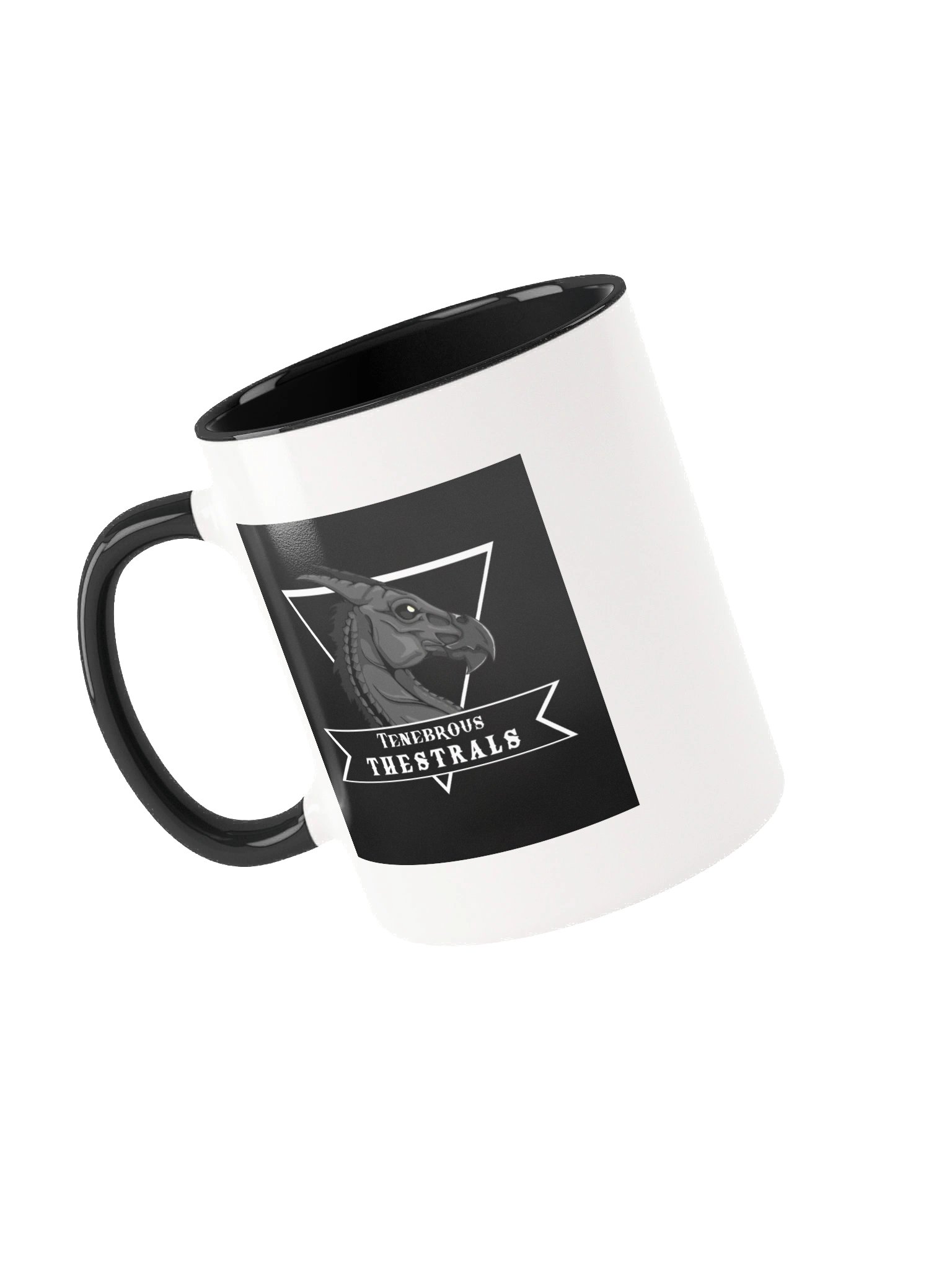 Tenebrous Thestrals Team Ceramic Mug with Color Inside product image (5)