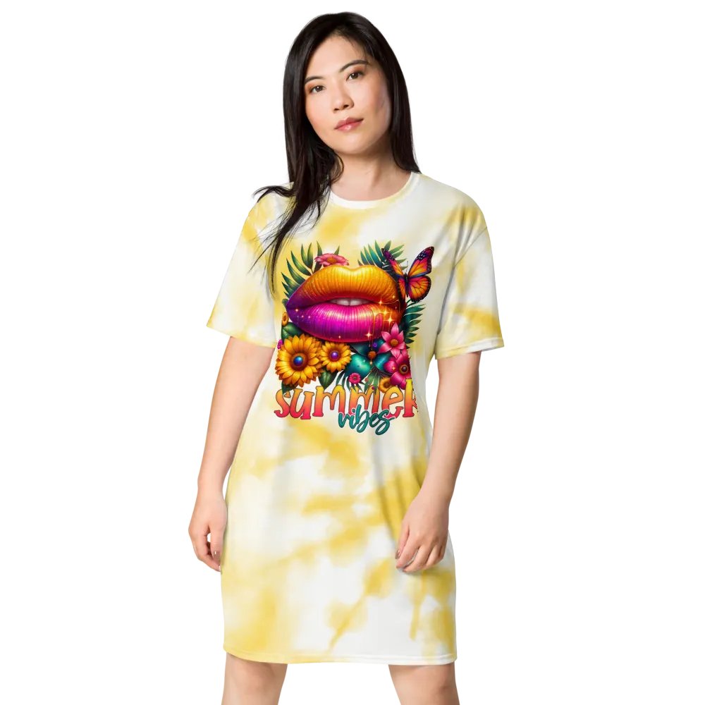 Butterfly Kiss Summer T-Shirt Dress product image (8)