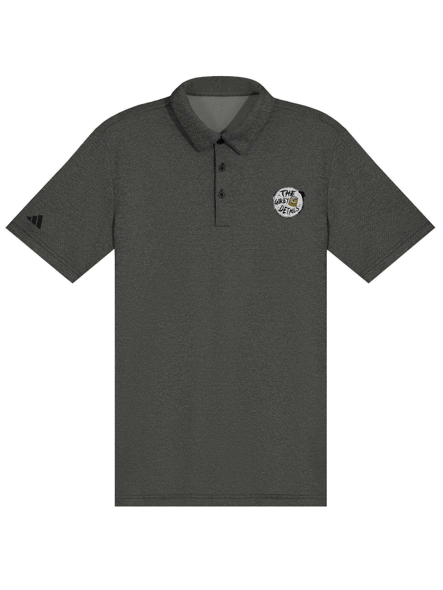 Gorey Ones - Adidas Space-Dyed Polo Shirt product image (4)