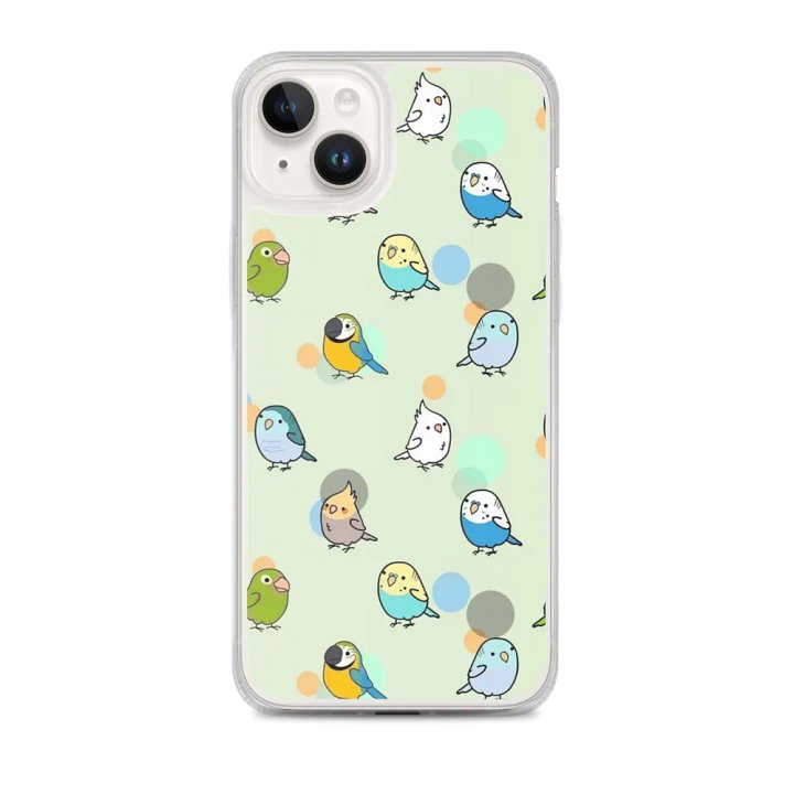 Whimsical Birds iPhone Case product image (1)