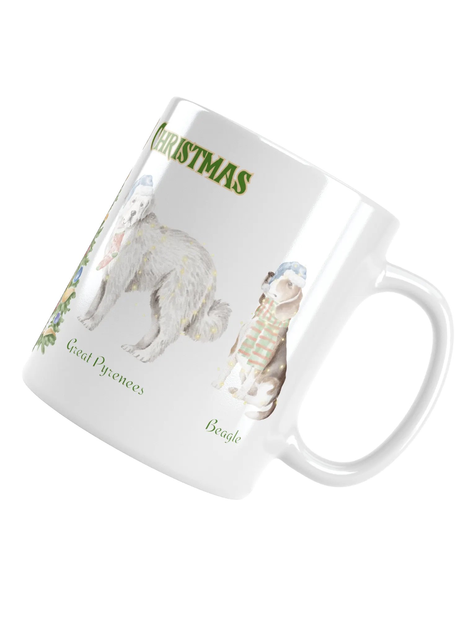 Merry Christmas Dogs Mug product image (4)
