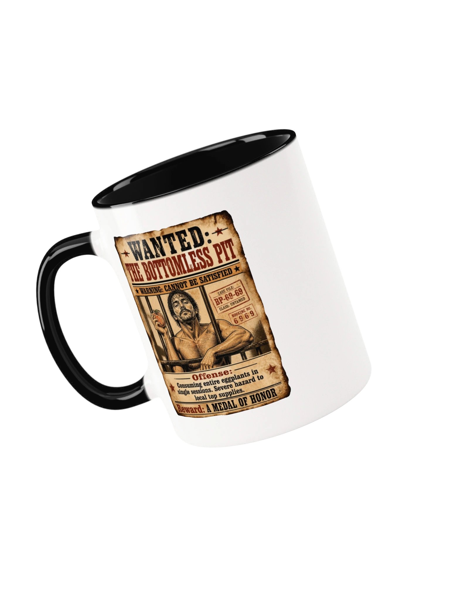 Wanted: The Bottomless Pit Eggplant Mug product image (48)