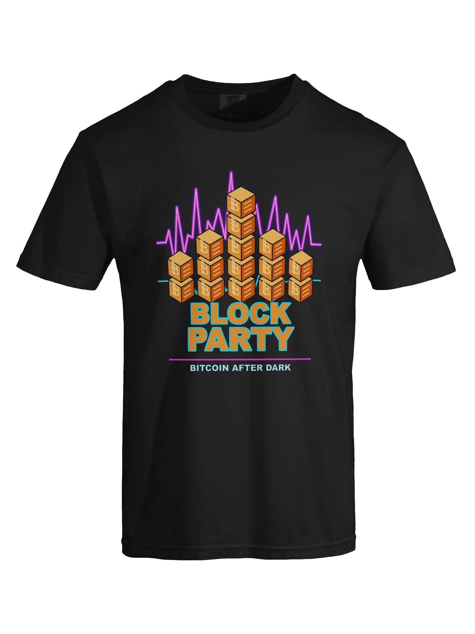 Block Party Bitcoin Rave T-Shirt product image (9)