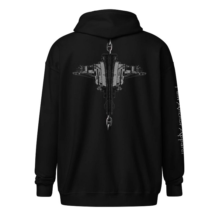 Mirrored Tug Hudson & Barge Bridal Chain – Maritime Heritage | Twin Anchor Apparel Fog Harbor Line product image (1)