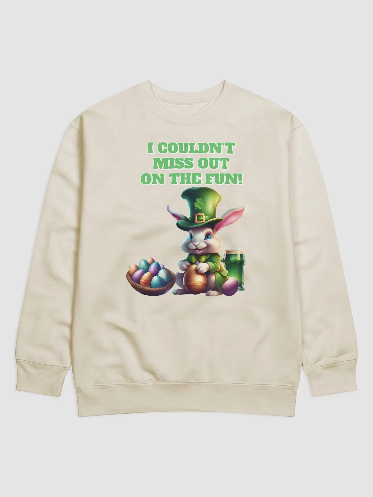 I Couldn't Miss Out On The Fun St.Patricks Day Sweatshirt product image (6)