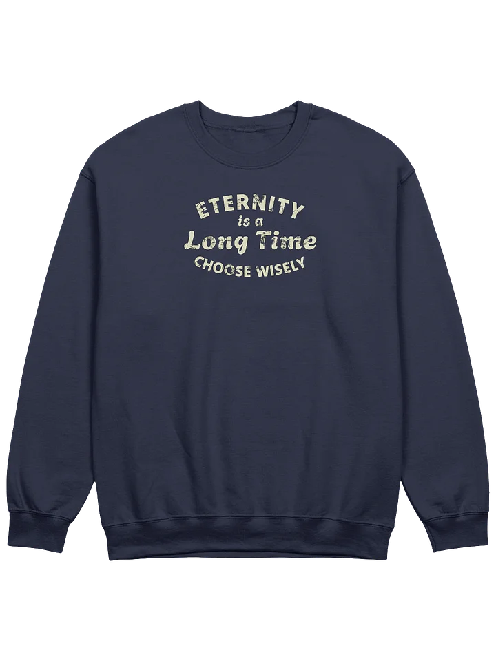 Eternity Is A Long Time. Choose Wisely Sweatshirt product image (5)