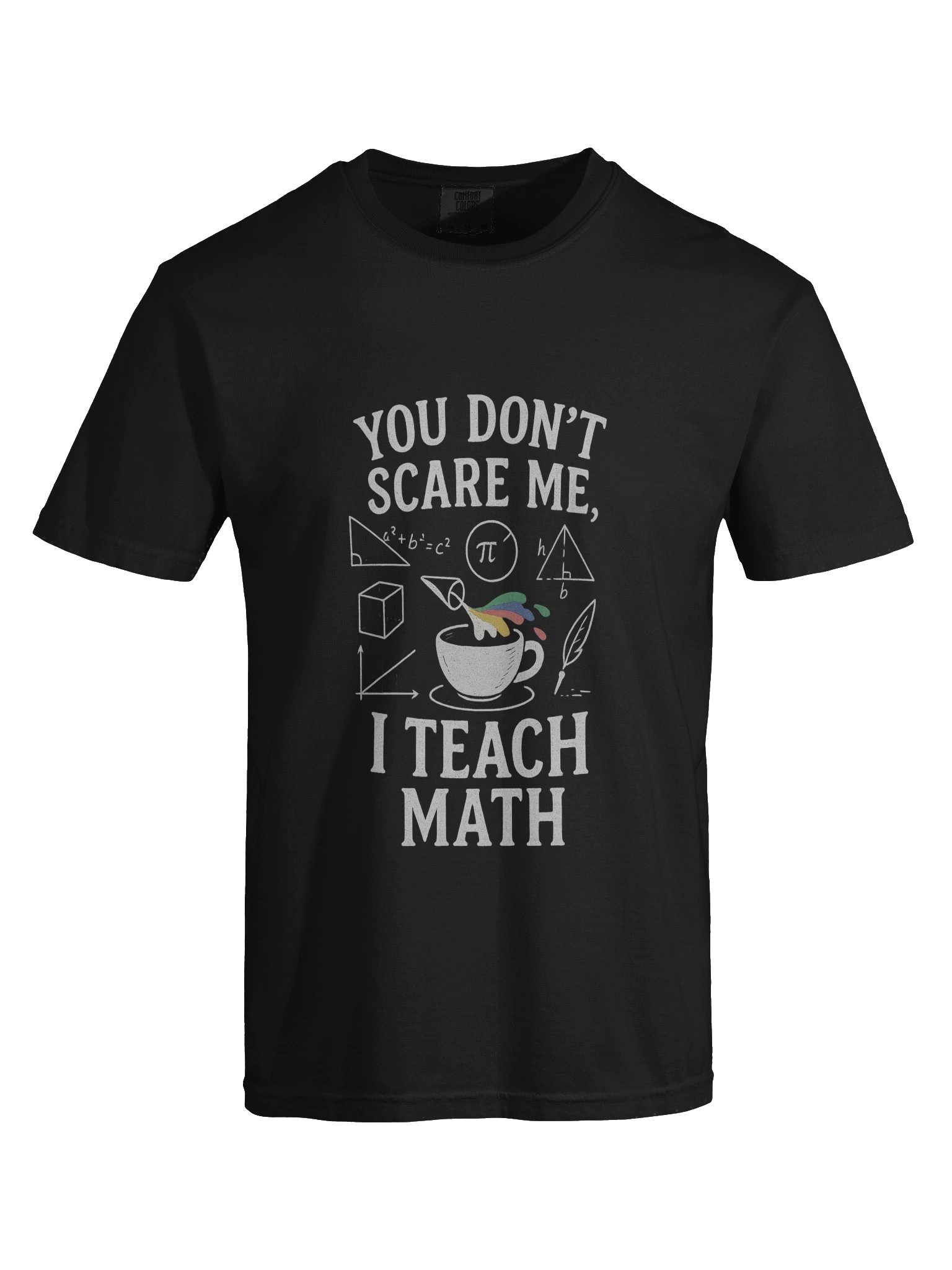 Math Teacher's Comfort Tee product image (4)