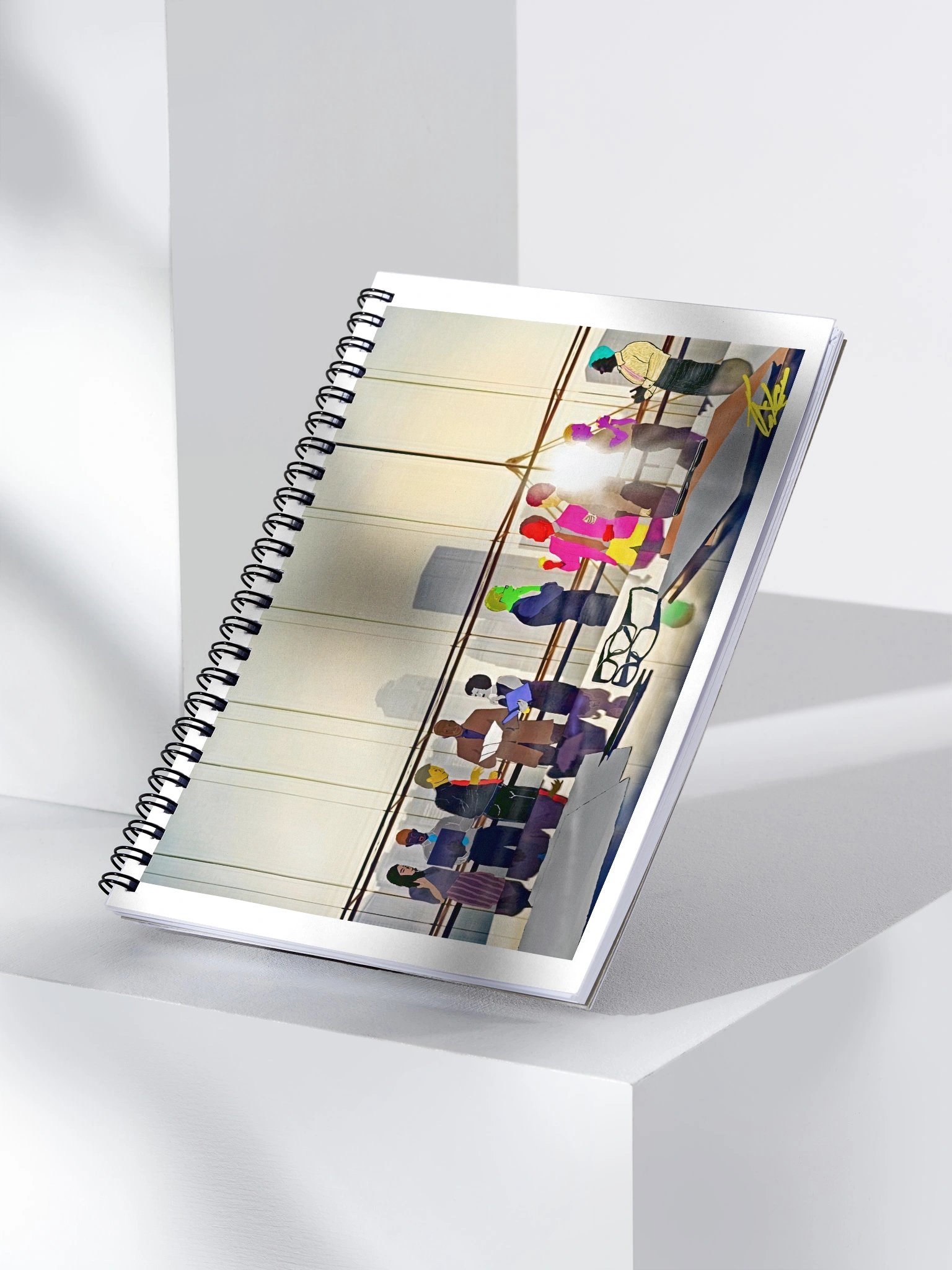 Cityscape Gathering Spiral Notebook product image (3)