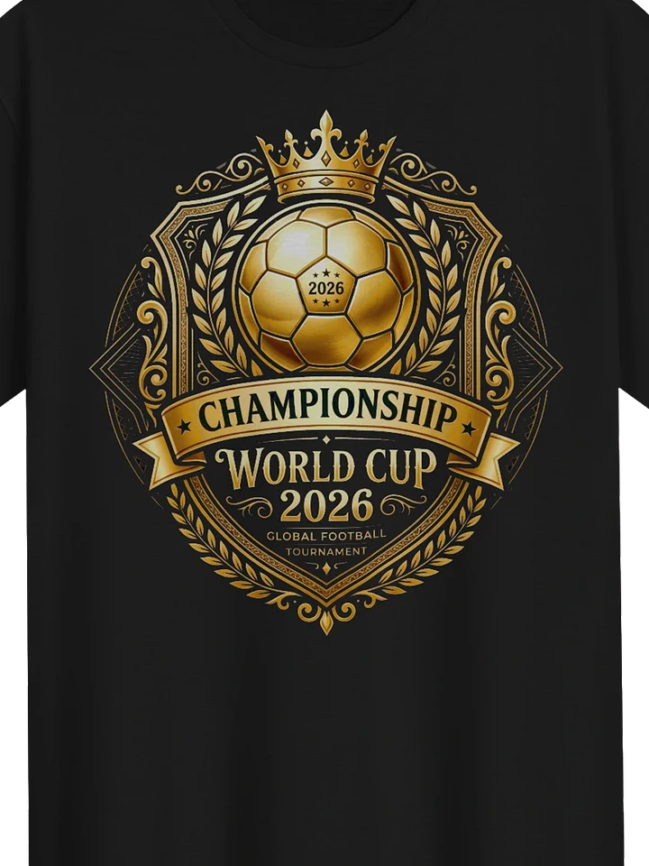 World Cup 2026 Gold Shield Graphic Tee product image (2)