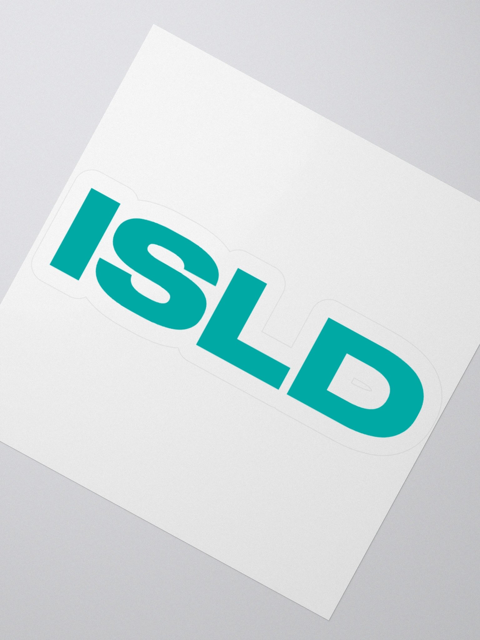 ISLD Sticker (Teal) product image (6)