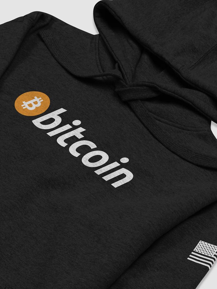 Bitcoin Hoodie w/Flag product image (1)
