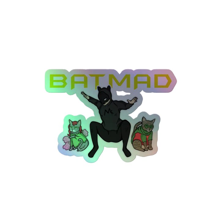BATMAD HOLO STICKER product image (2)