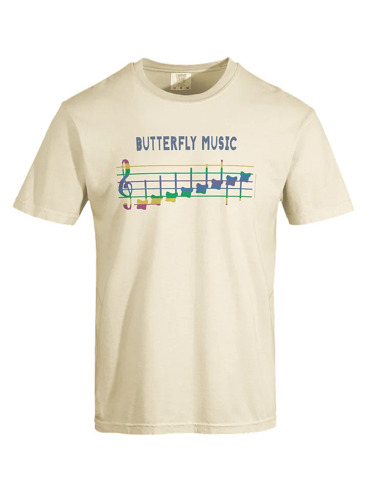 Rainbow Butterfly Music T-shirt product image (1)