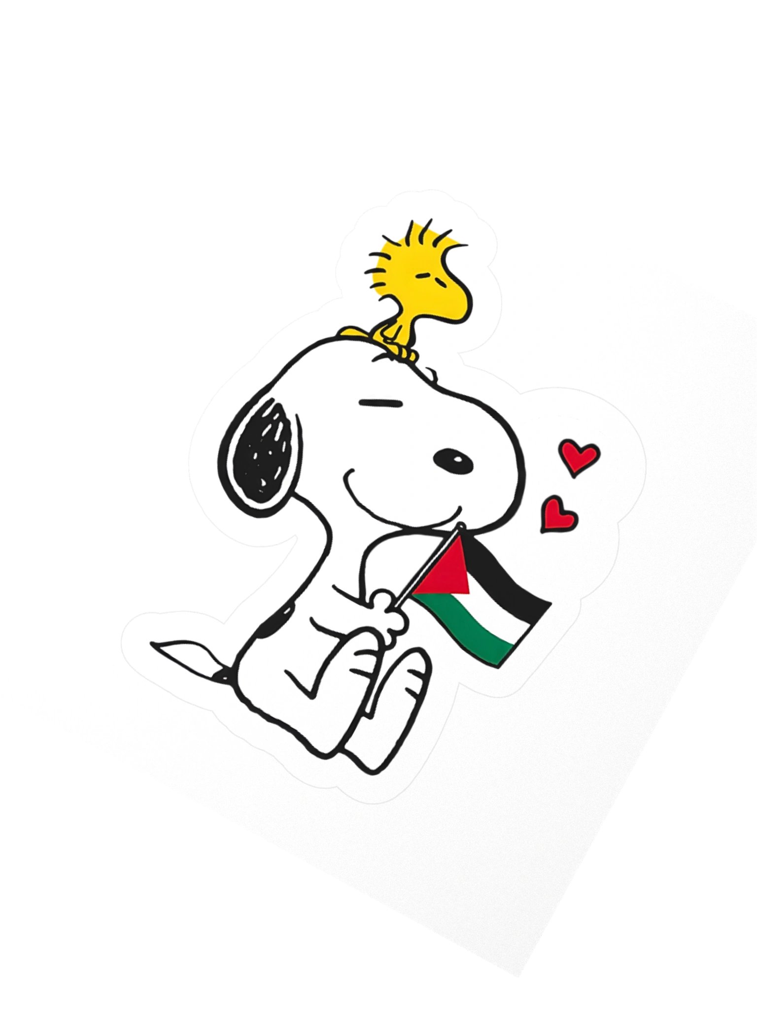 Cute Palestine Flag Sticker product image (3)
