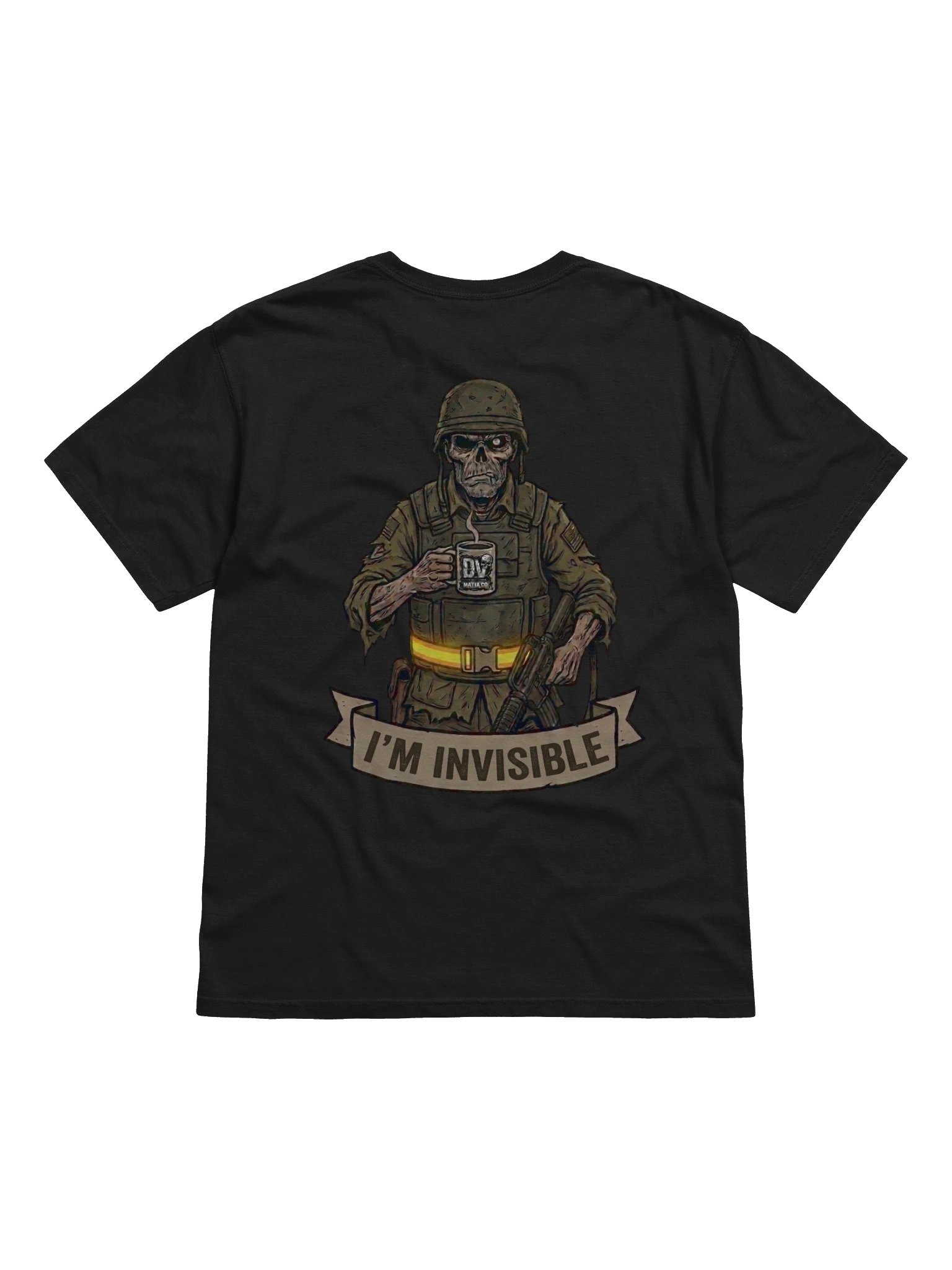 DV Mafia Co. "I'M INVISIBLE" Men’s Tee product image (2)