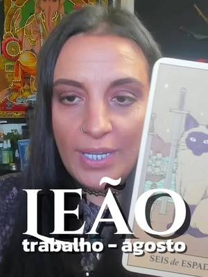 LEÃO ♌️ TRABALHO AGOSTO #tarot #signos #horoscopo  #agosto2025 #leao♌ 