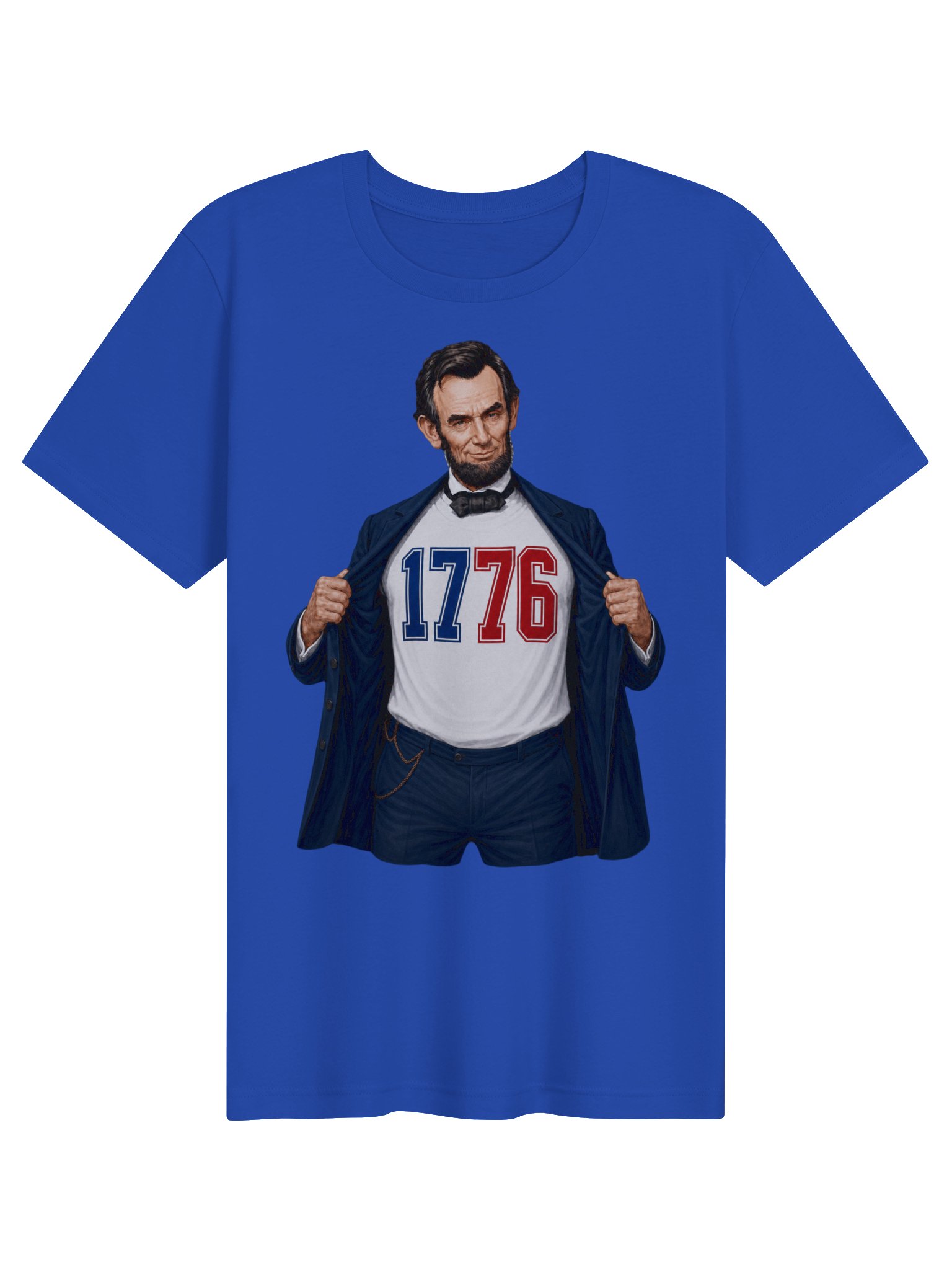 Abraham Lincoln America 1776 Tee | USA T Shirt product image (1)
