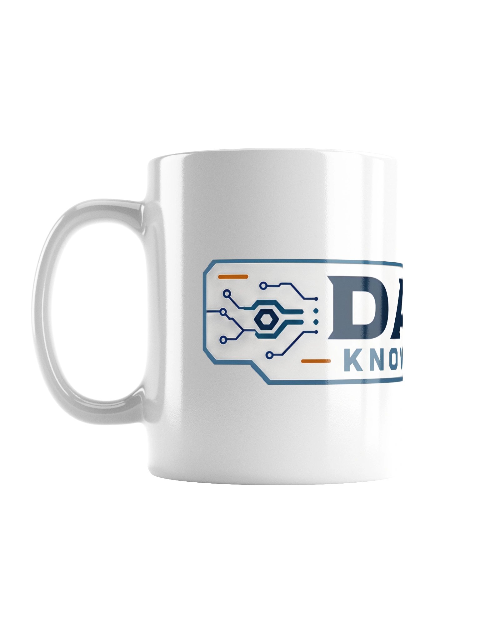 Dads Know Stuff Large Logo White Mug product image (2)