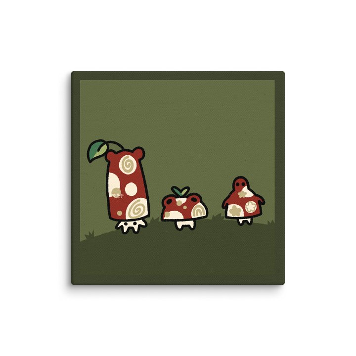 Mushroom Stooges Canvas product image (1)