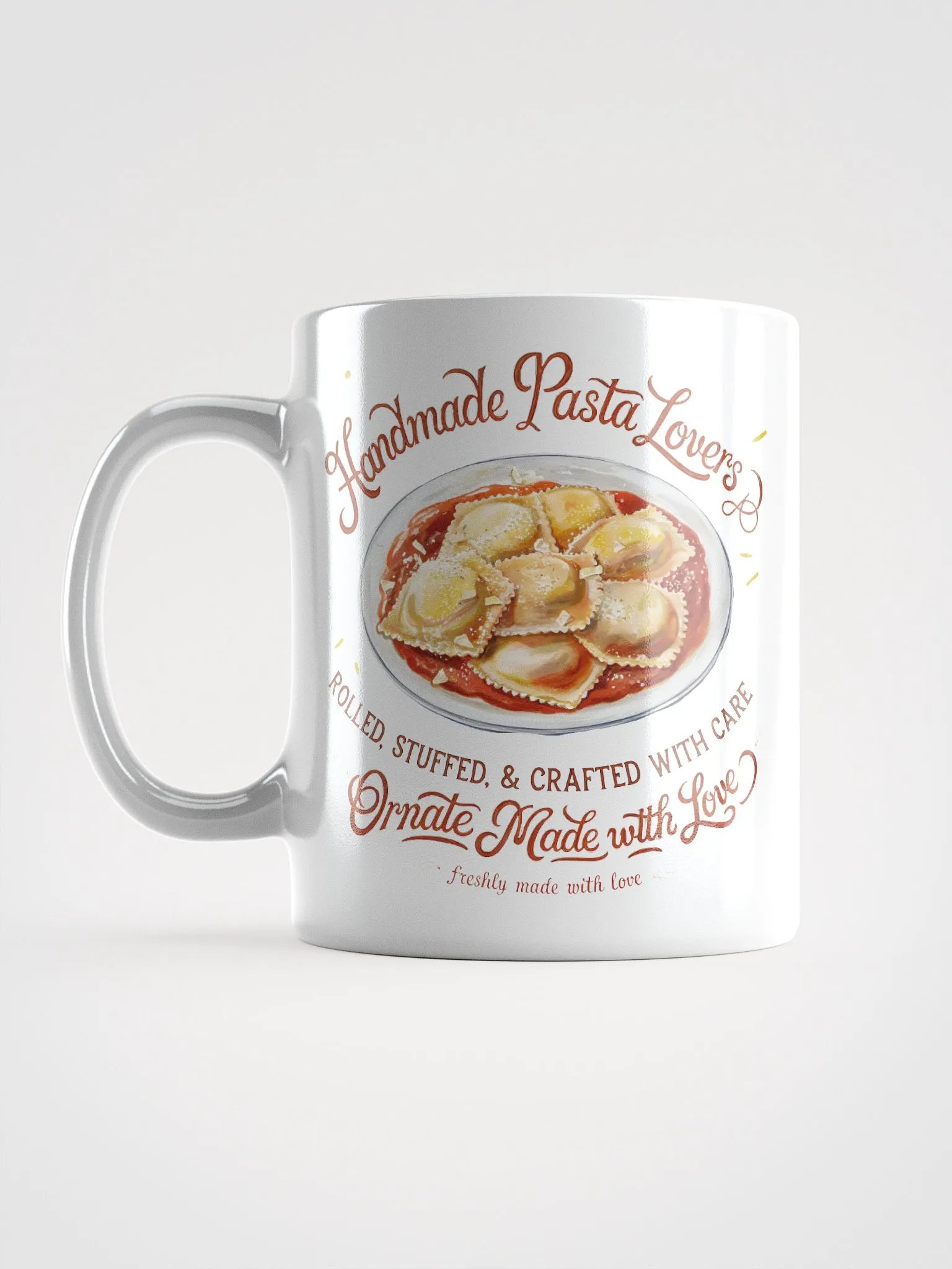 Handmade Pasta Lovers Club Mug product image (6)