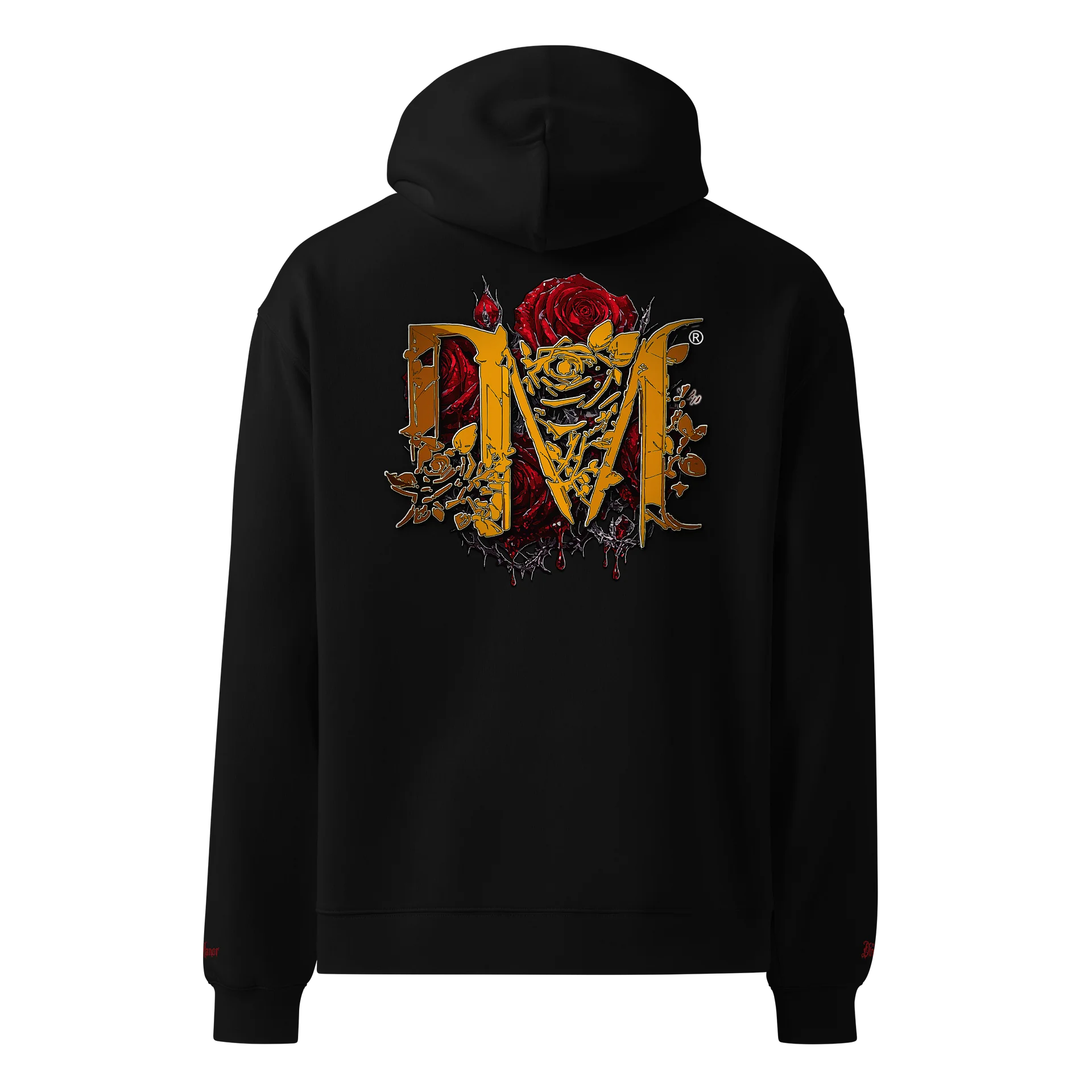 THE DIRE MANOR® — SCARLET SEAL HEAVYWEIGHT HOODIE product image (3)