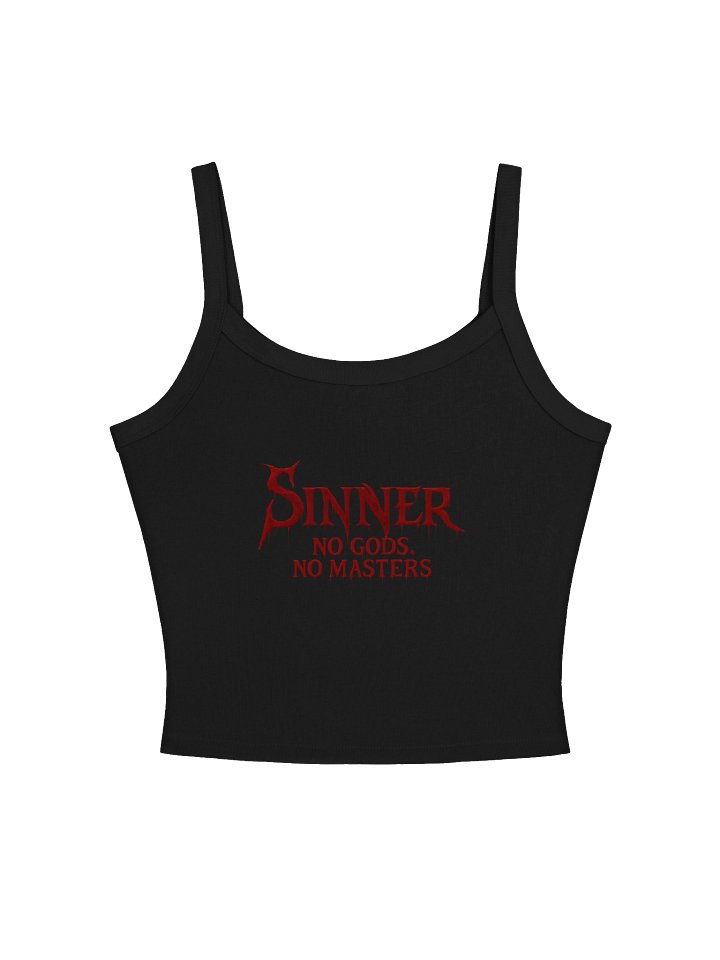 SINNER Micro-Rib Tank Top product image (1)
