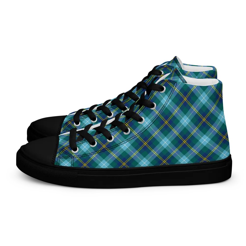 Porteous Tartan Men's High Top Shoes product image (4)