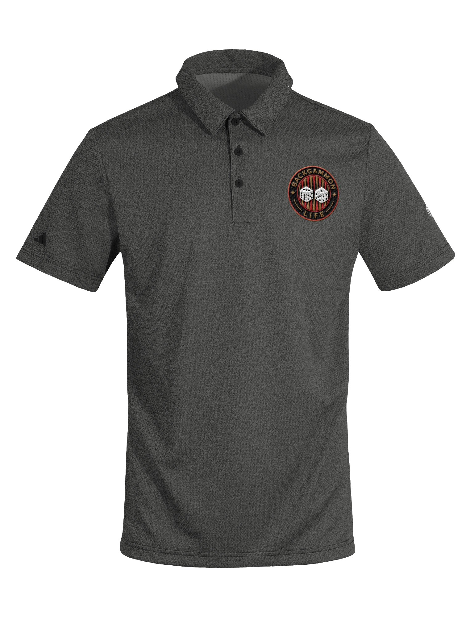 Backgammon Life Emblem Polo product image (3)