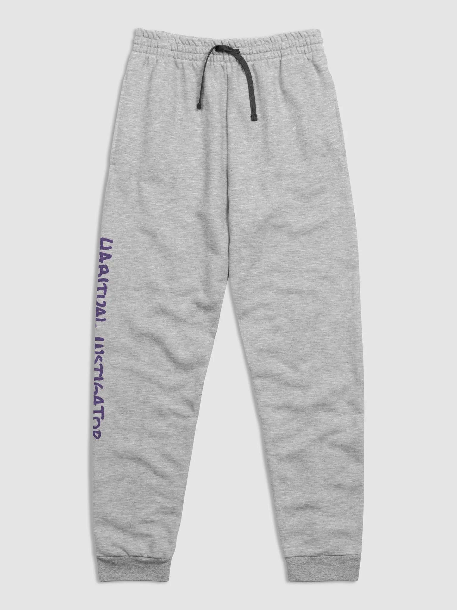 HABITUAL INSTIGATOR (purple long-line design) printed joggers product image (1)