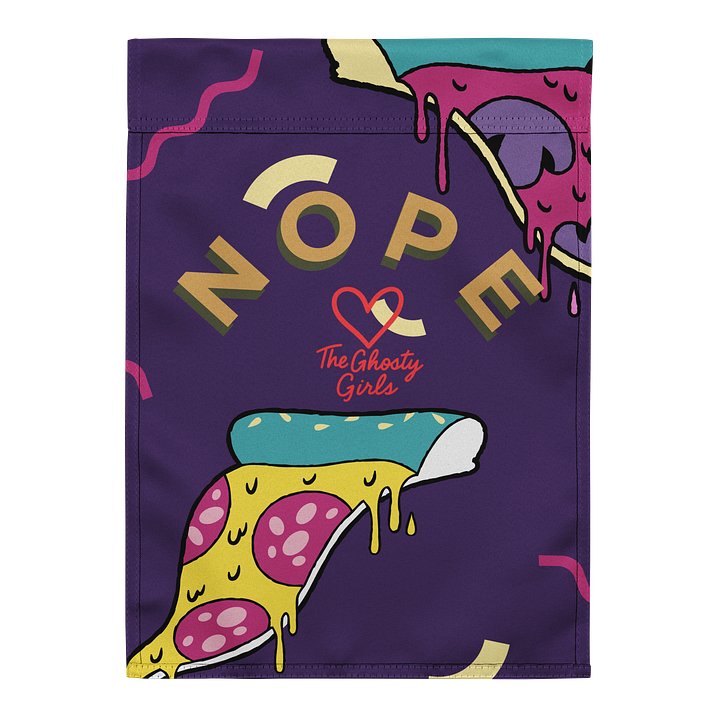 NOPE GARDEN FLAG product image (2)