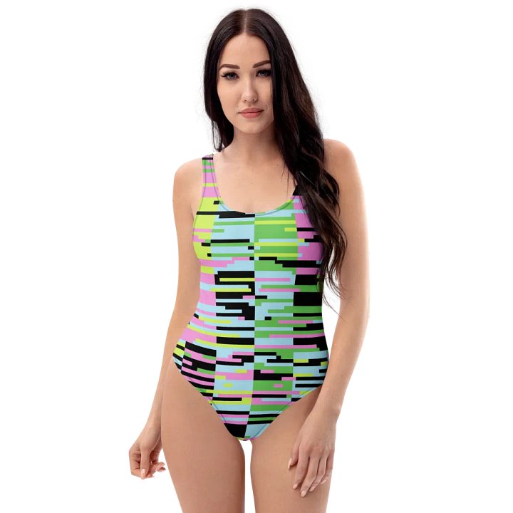 Chromatic Grid All-Over Swimsuit product image (1)