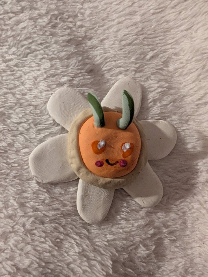 Lettie Inside Flower Handmade Polymer Clay Magnet [LGBT Event Exclusive] product image (1)