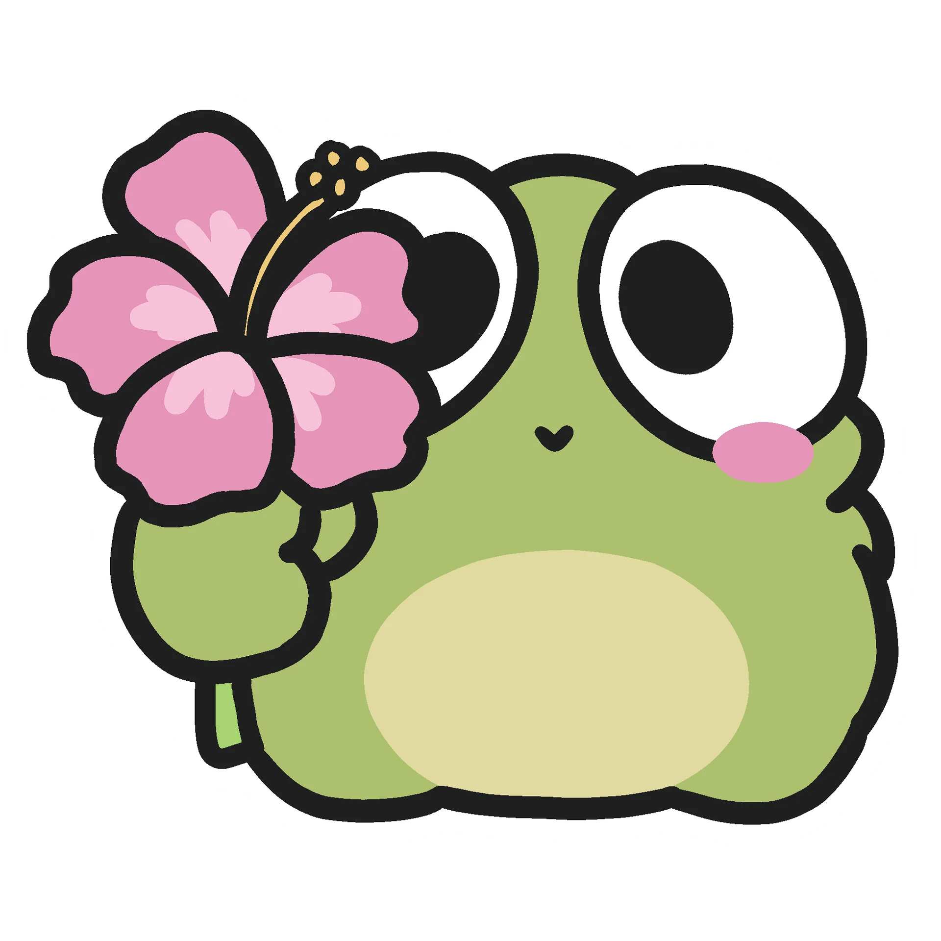 Hibiscus For You Sticker product image (1)