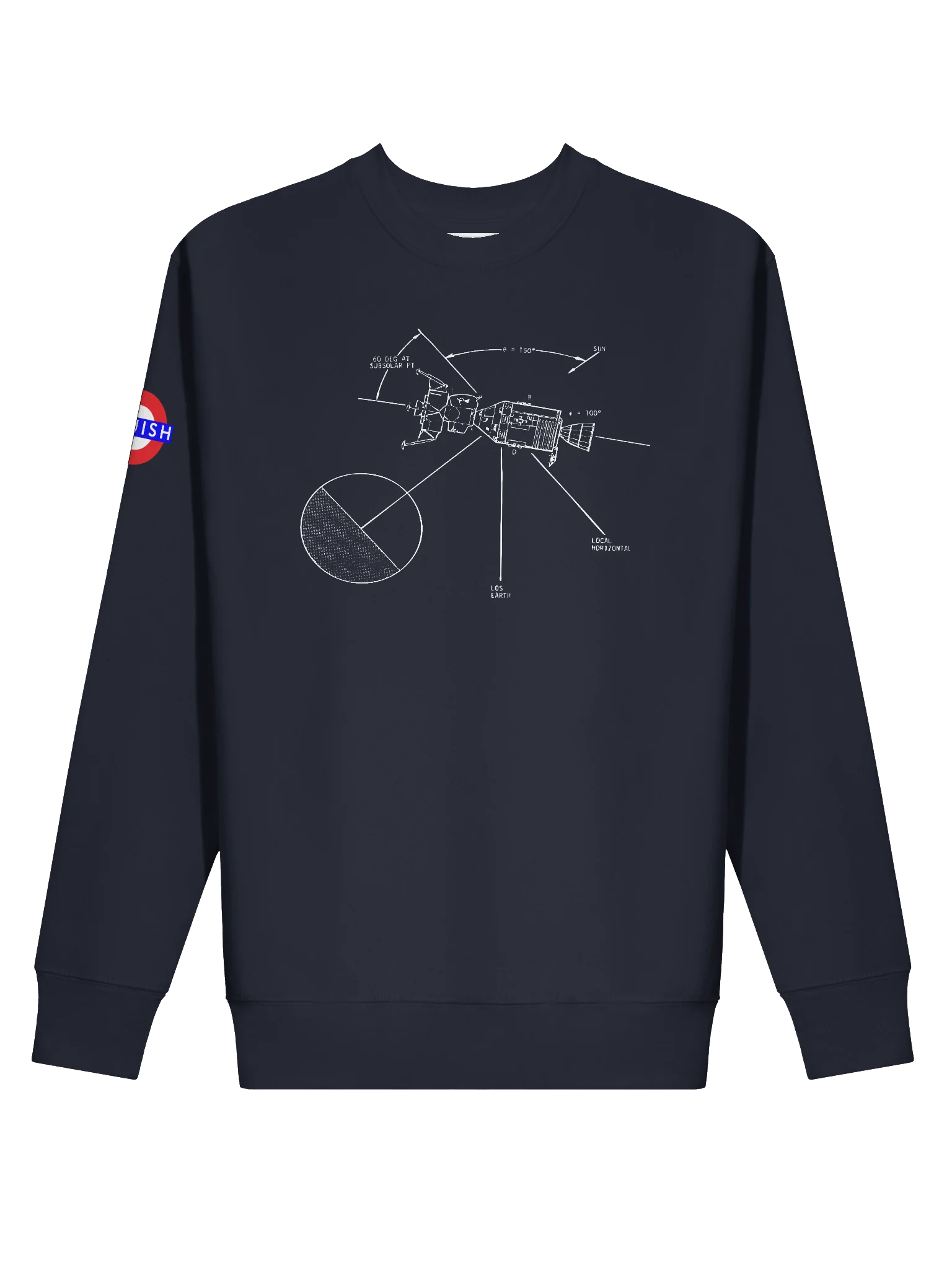 Apollo Lunar Crewneck - Phase II White product image (1)