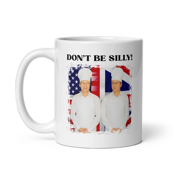 Don't Be Silly! Cook White Ceramic Mug product image (1)