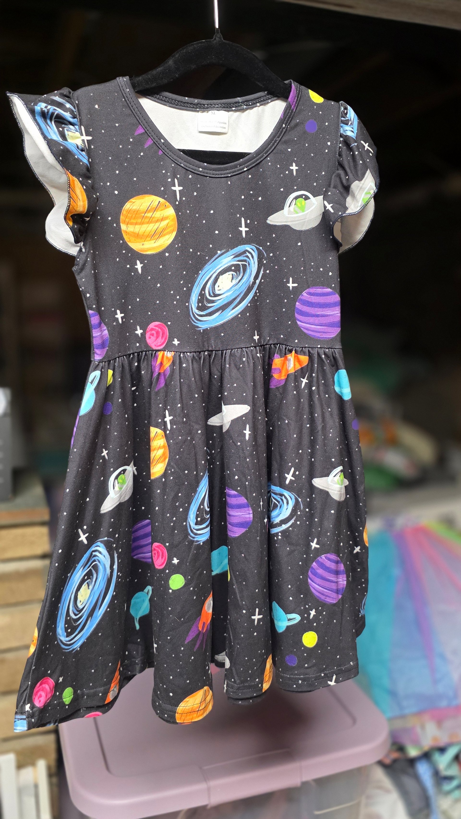 UNKNOWN - Size XL (6) - GENTLY USED - Space kid dress product image (2)