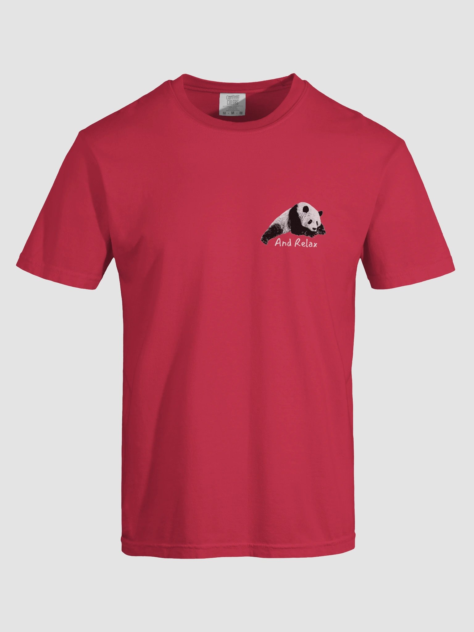 And Relax – Chilled Panda Nature Tee - Small image design product image (1)