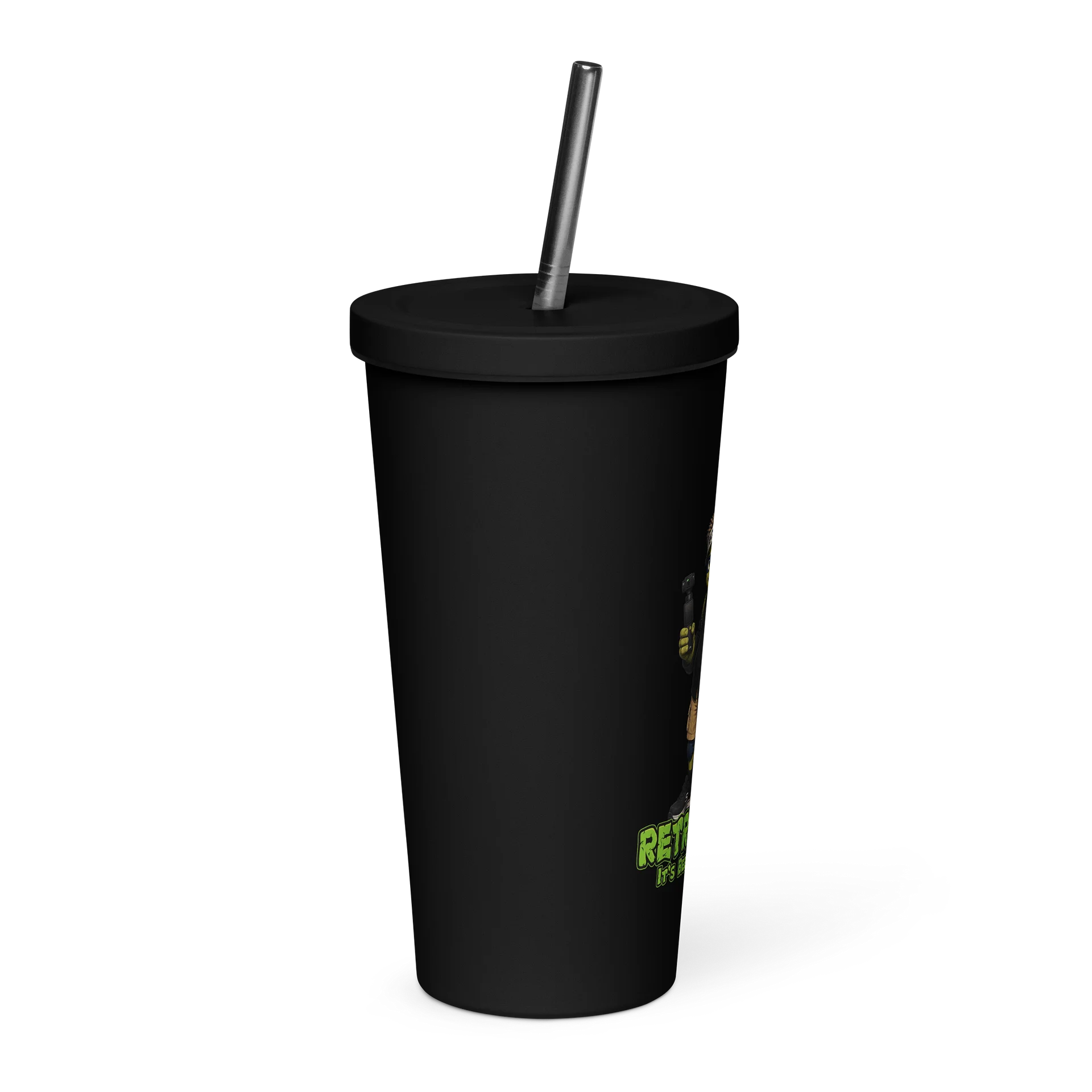 RETROBUNGA Insulated Tumbler with a Straw product image (7)