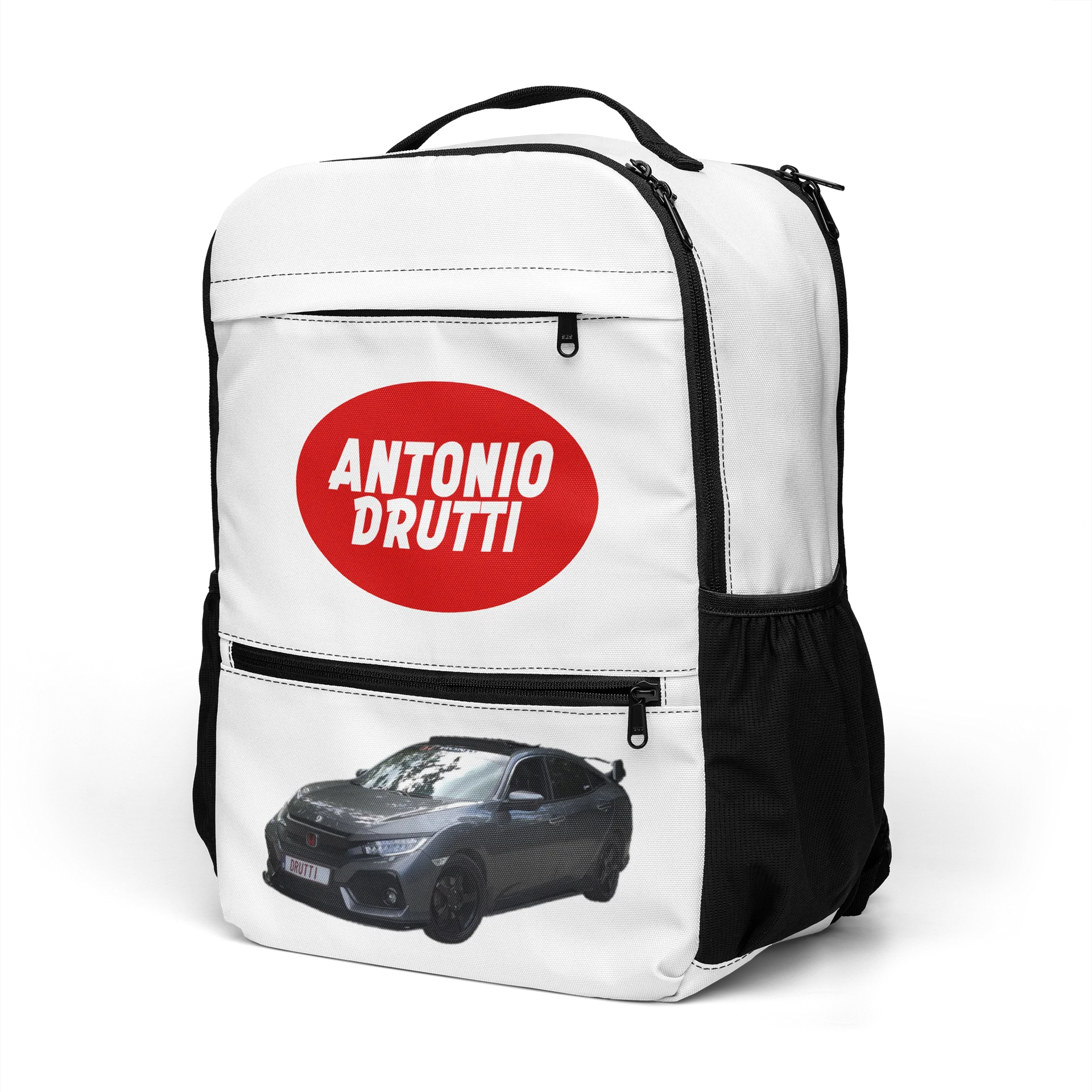 Antonio Drutti Black Car Utility Backpack, AD LOGO-> HONDA CIVIC FK7 PRESTIGE product image (5)