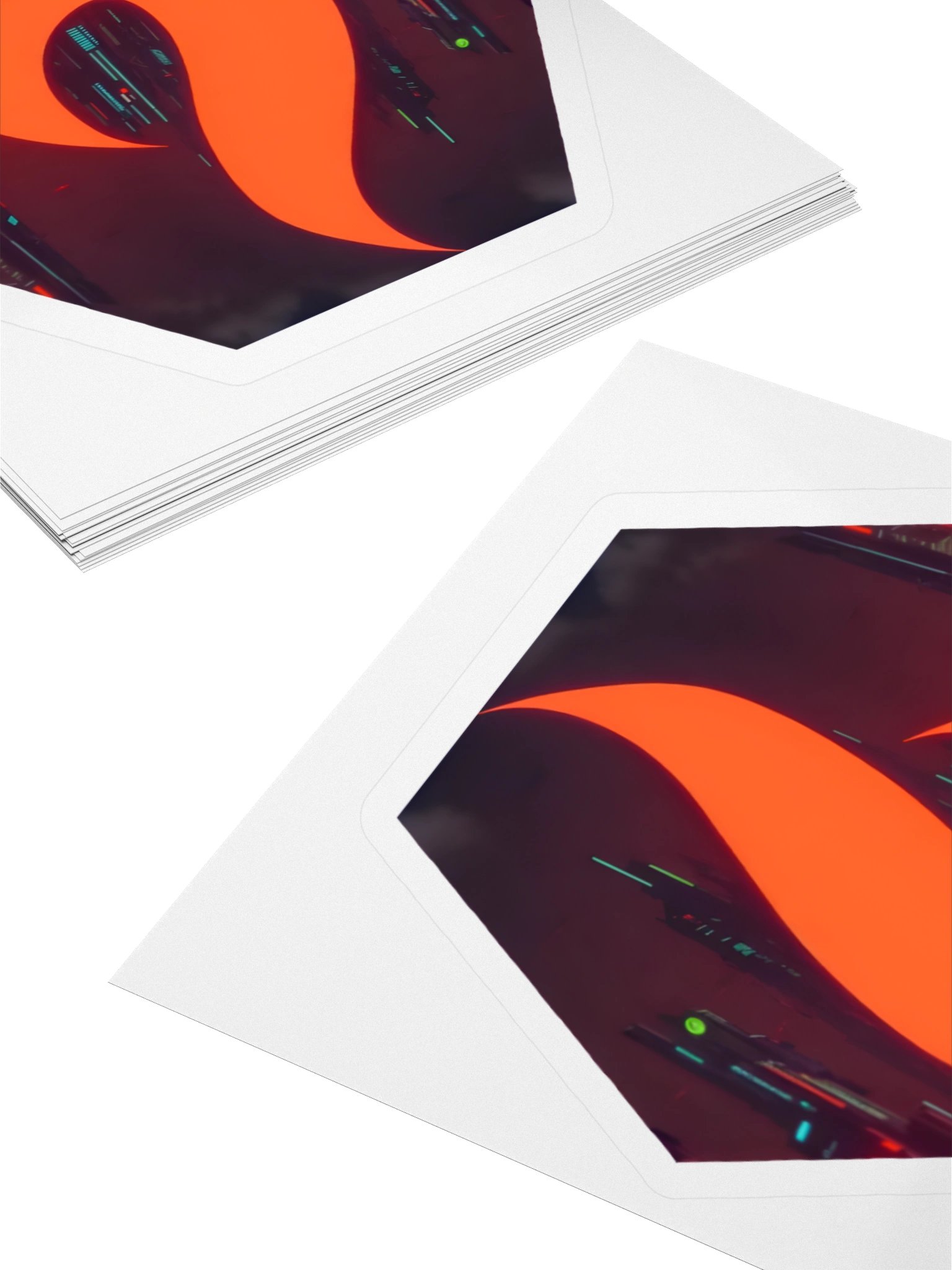 "Dystopian Burn" Sticker product image (11)