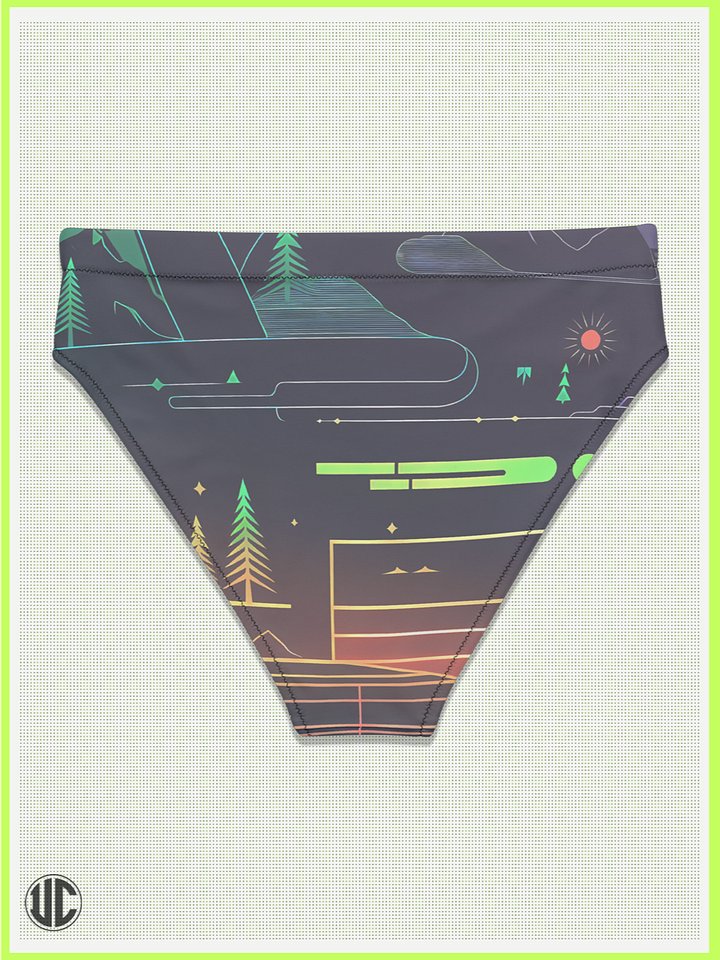 UnkoCon – Neon Horizon Bikini Bottom product image (2)