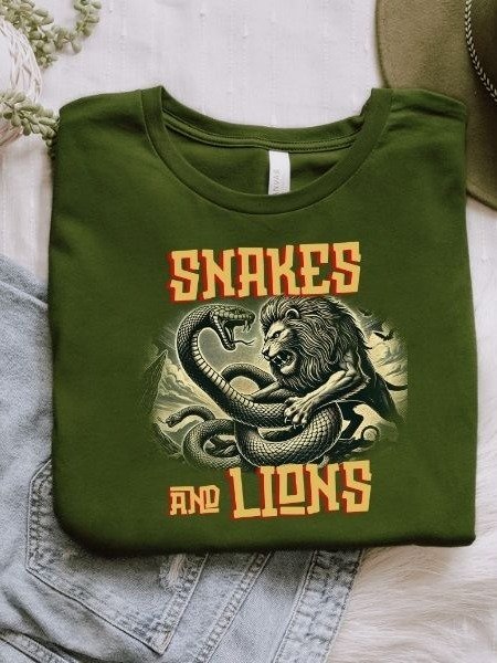 Dramione Snakes and Lions Vintage Pulp Mystery Harry Potter Shirt product image (2)