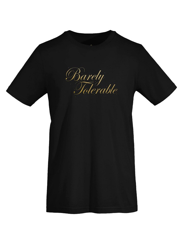 T-SHIRT - BARELY TOLERABLE product image (1)