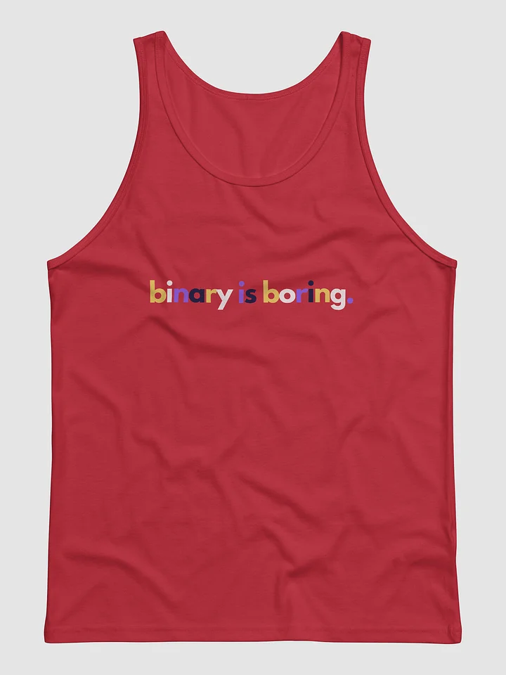 Binary Is Boring Tank product image (1)