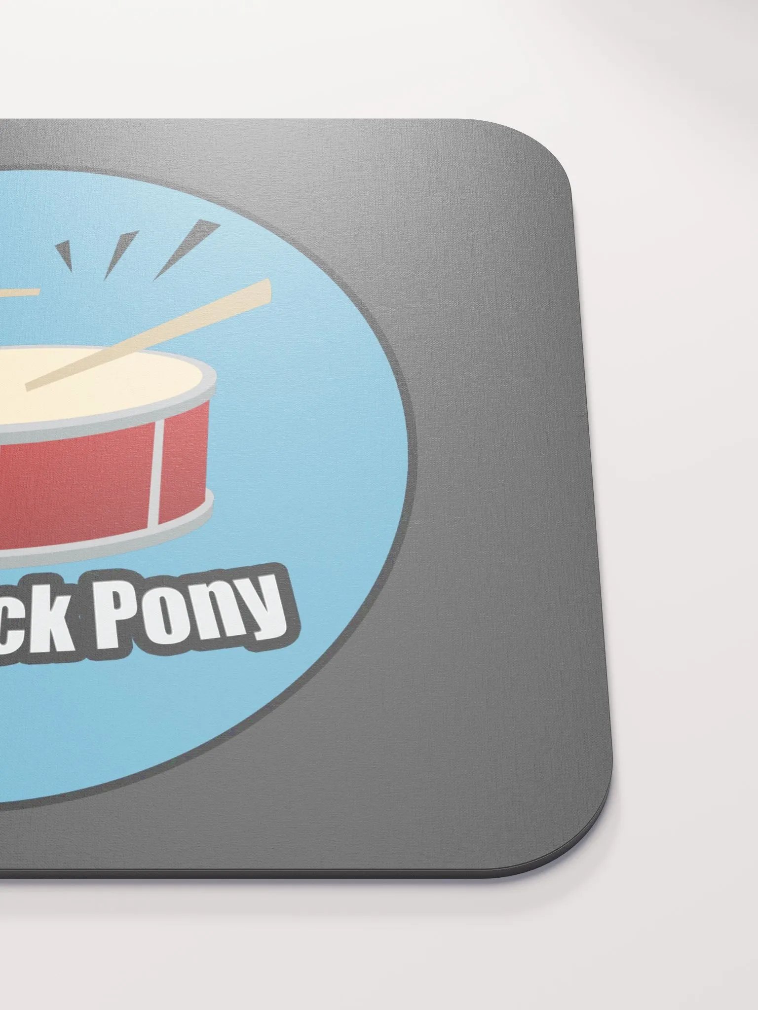 Drumstick Pony Logo Mouse Pad product image (3)