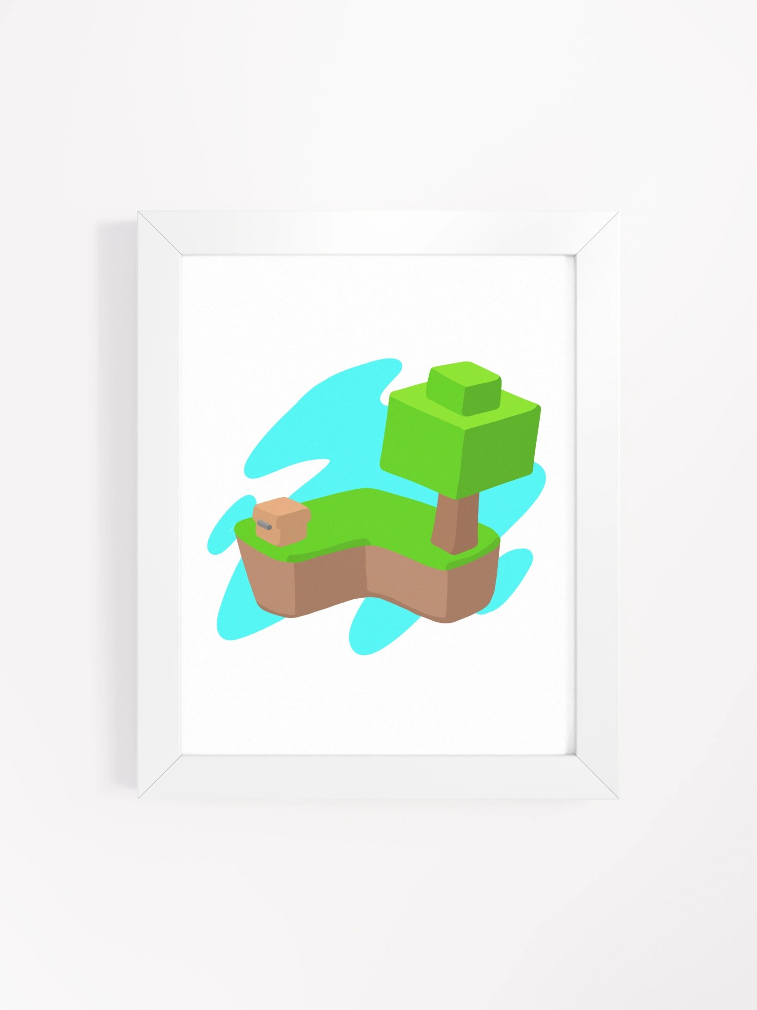 Skyblock Island Art product image (3)