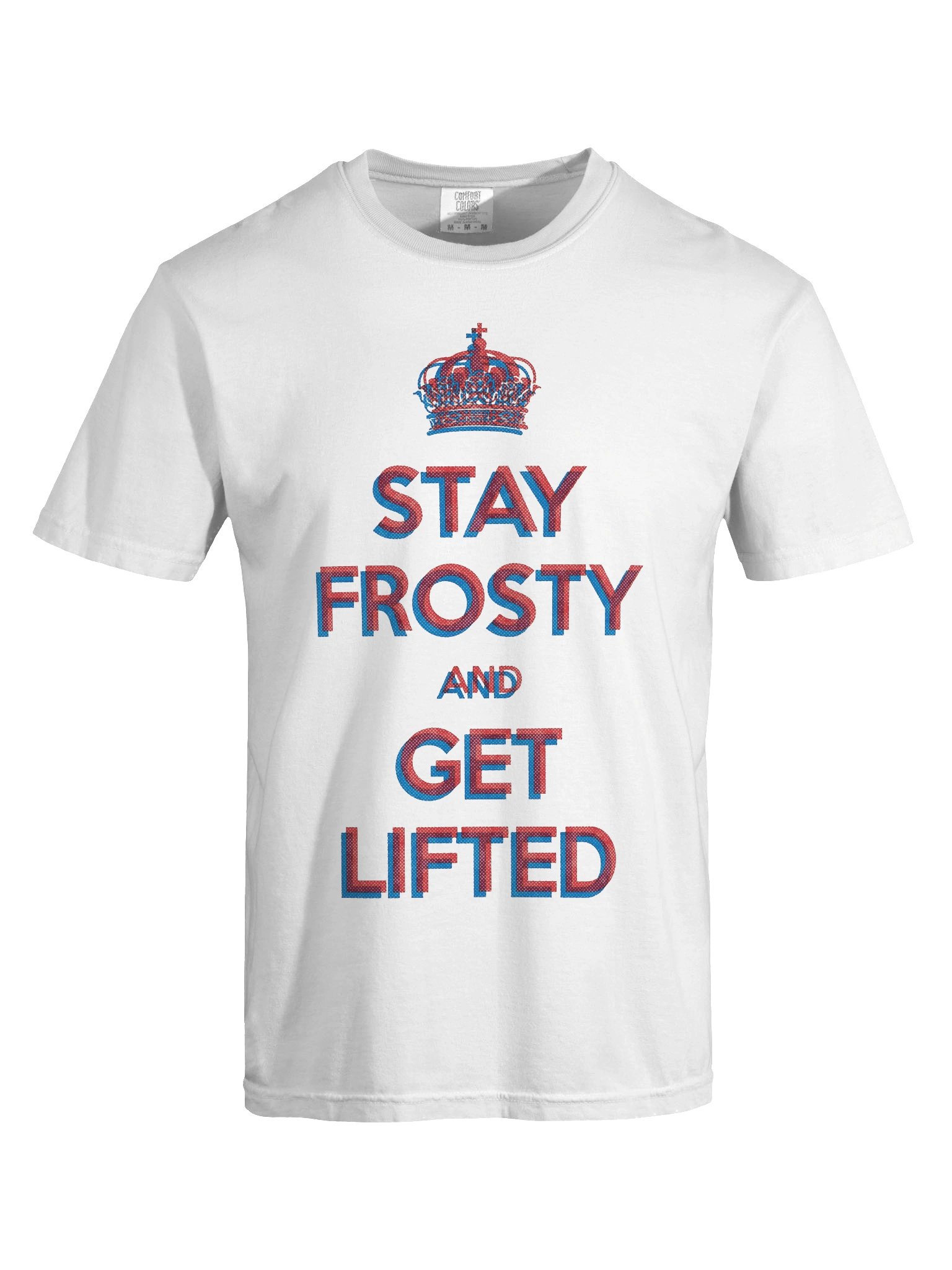 Stay Frosty & Get Lifted: Regal Poster Overtone Tee product image (4)