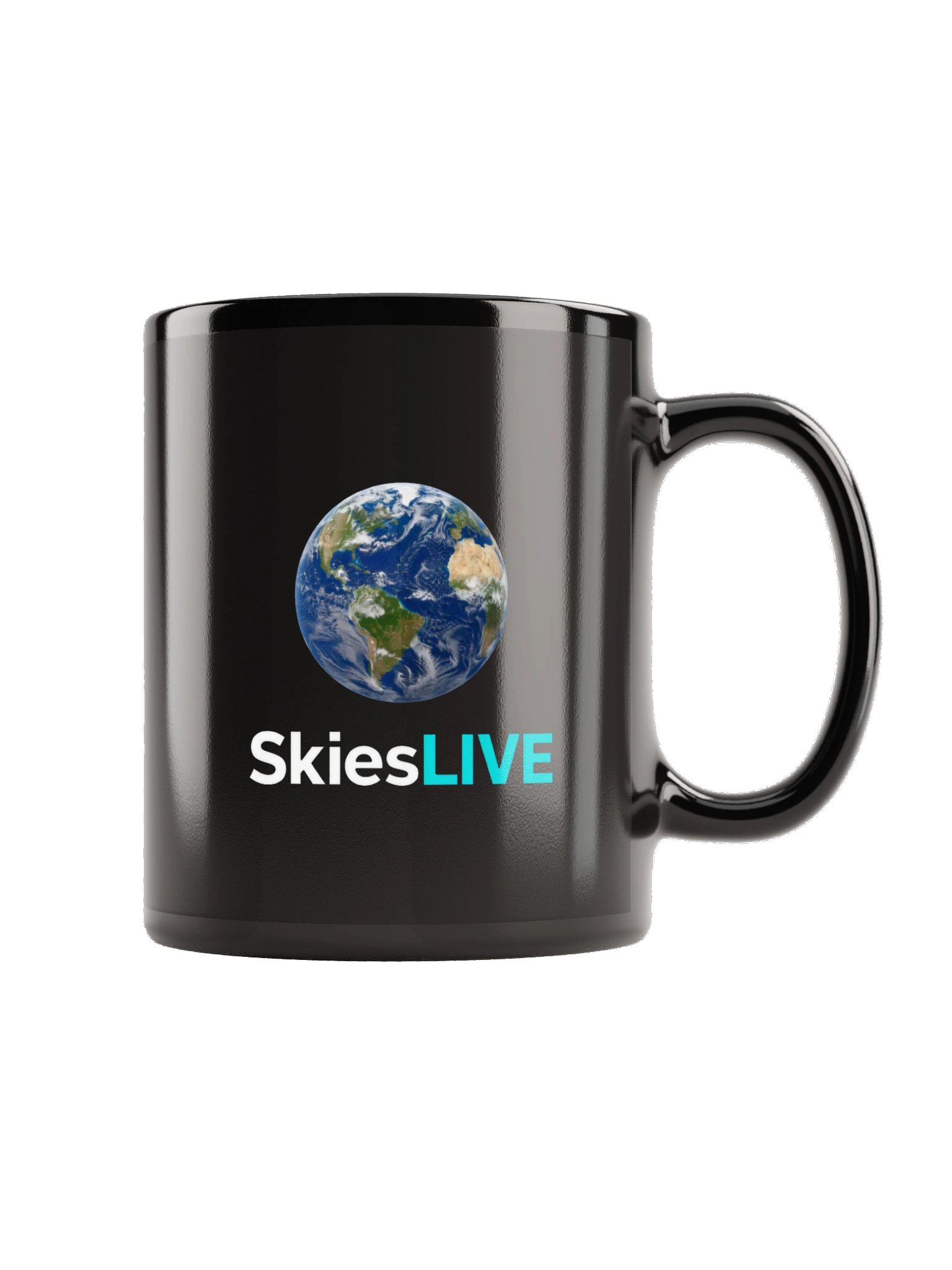 SkiesLIVE Earth Mug (Black) product image (9)